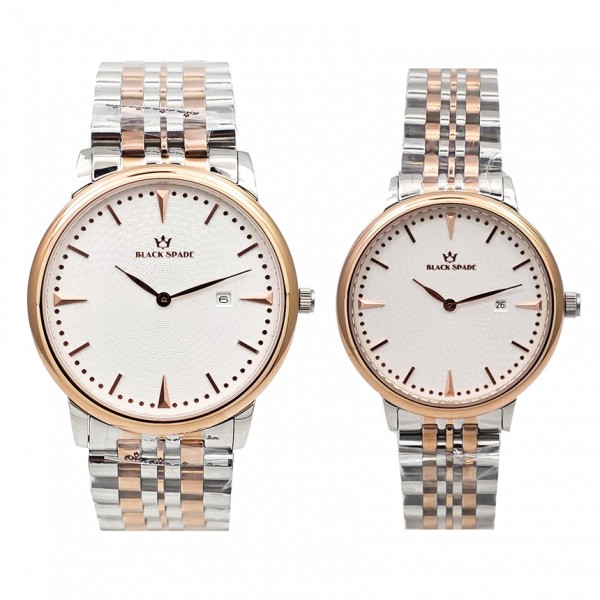 Black Spade A708 Silver Rosegold White Couple Black Spade A708 Silver Rosegold White Couple